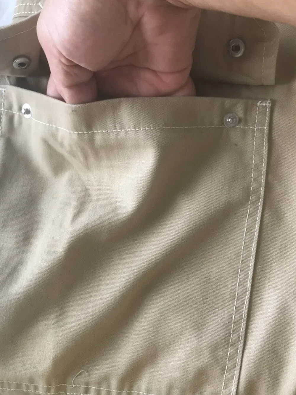 True Religion Cargo Pants Men 32x27 Brown Mid Rise Stretch Straight Leg 20102